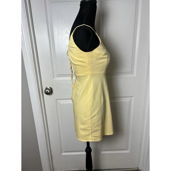 Butter Yellow Tank Dress Size XS - Picture 3 of 5